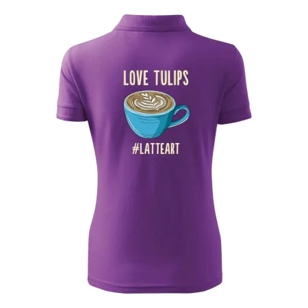 Love tulips - latteart (Radek Pilař ART)