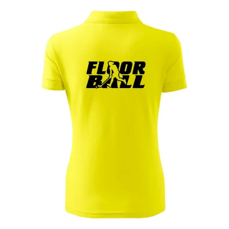 Floorball nápis rovný