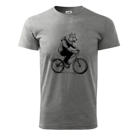 Vlk na bicykli