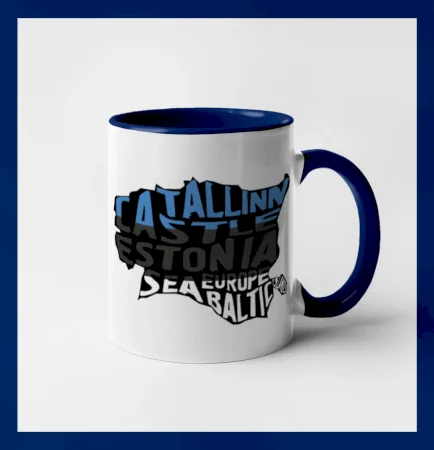 Mapy - názvy miest - Estónsko