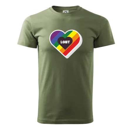 LGBT srdce dúhové