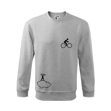 Mapa ČR + kolo na prsu