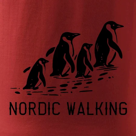 Nordic walking tučniaky - vintage