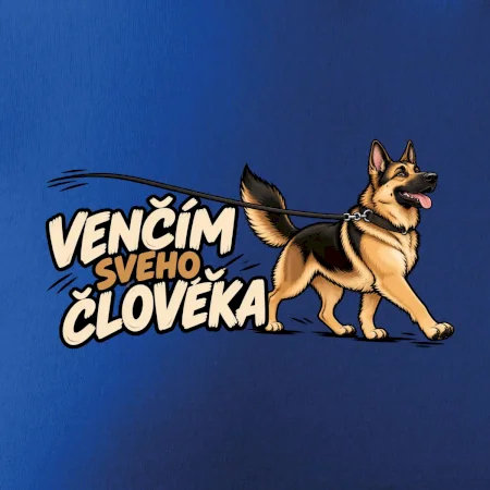 Venčím svého člověka - německý ovčák