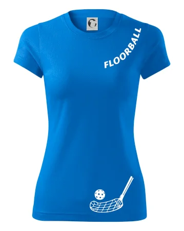 Floorball nápis šikmo