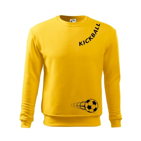 Kickball nápis šikmo