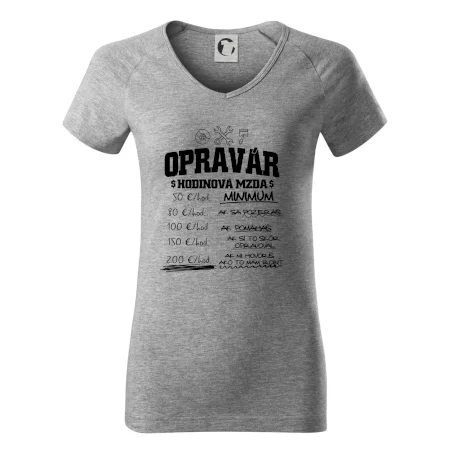 Hodinová mzda - opravár