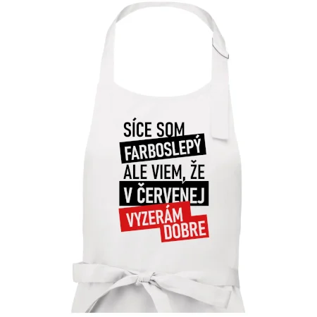 Síce som farboslepý, ale viem, že v červenej vyzerám dobre
