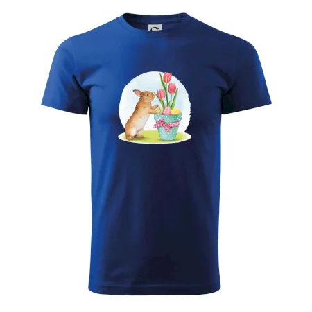 Veľkonočný zajačik tulipány