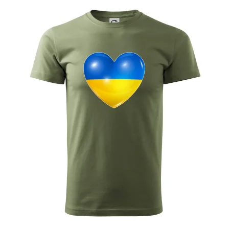 Ukrajina srdce vlajka