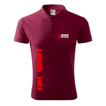 DHZ (oheň, firesport, názov sboru - vlastný nápis)