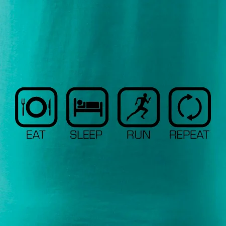 Eat sleep run repeat v rade