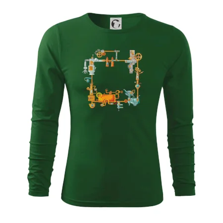 Steampunk farebná zostava