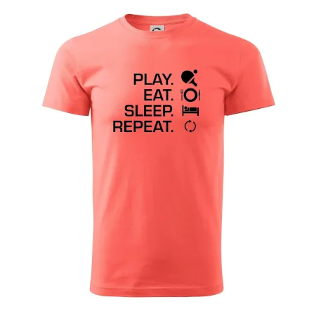 Stolný tenis - eat sleep