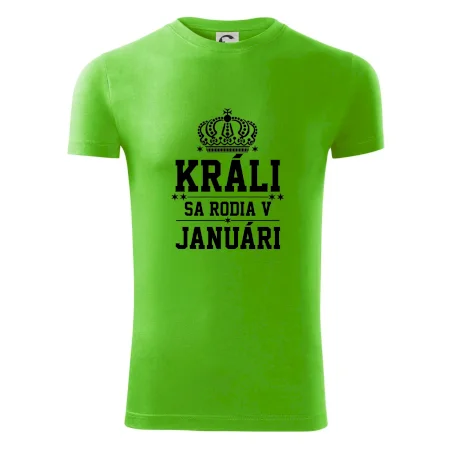 Králi sa rodia v januáry