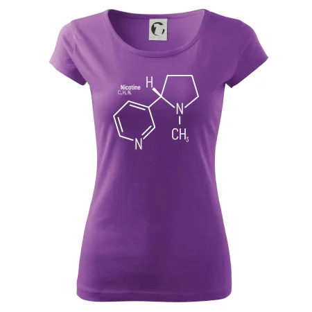 Molekulárna štruktúra Nikotín