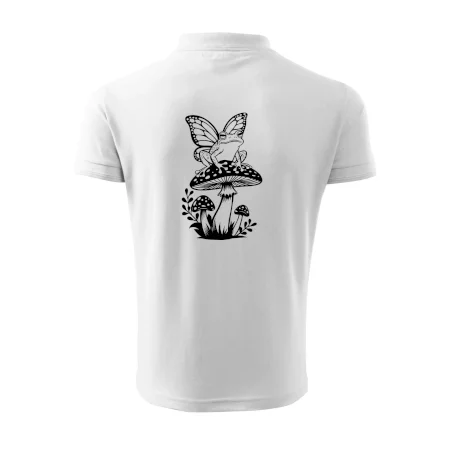 Goblincore čierna huba so žabou