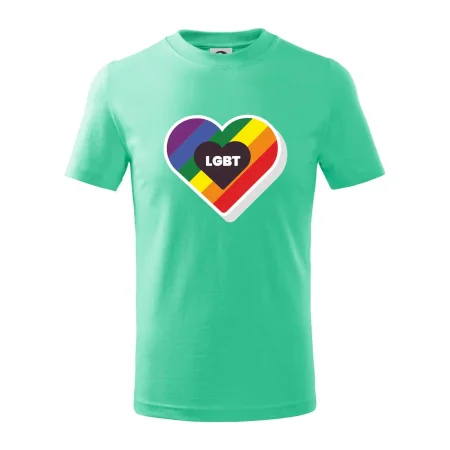 LGBT srdce dúhové