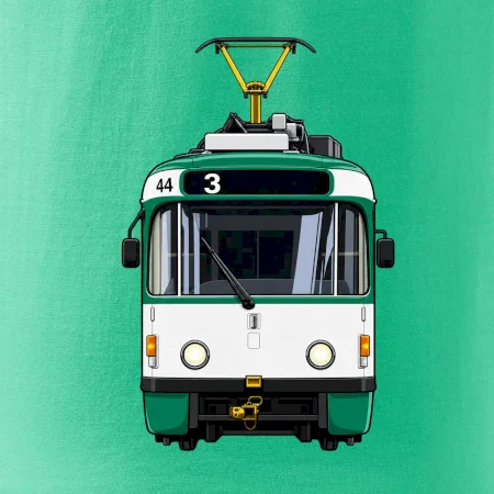 T3R SLF čelo tramvaje linka 3