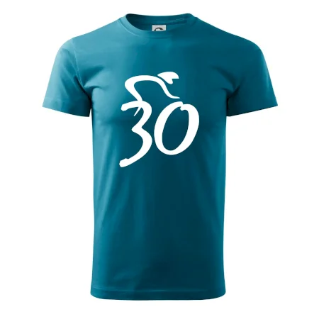 Cyklista oslavuje tridsiatku (30)