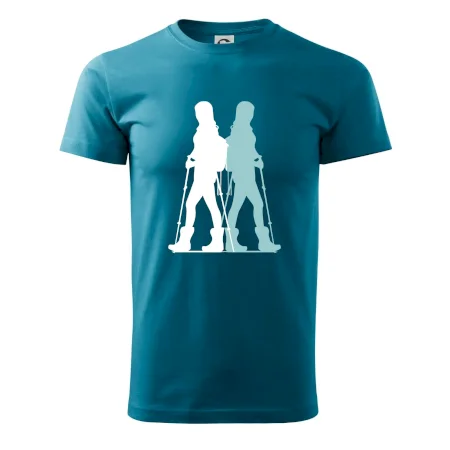 Nordic walking figúry - žena