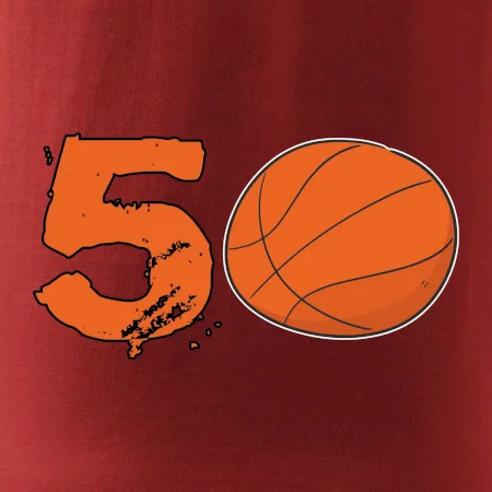 Basketball okrúhle narodeniny 50