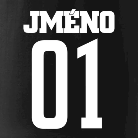 Futbalový dres - vlastné meno a číslo