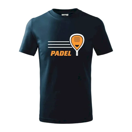 Padel - oranžová raketa