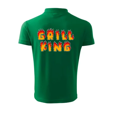 Grill King ohnivý nápis