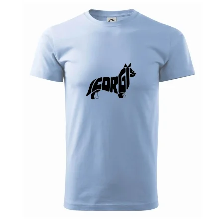 Corgi - nápis v tele
