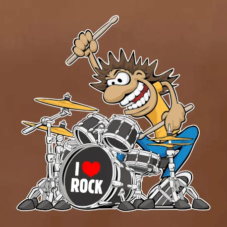I love rock bubeník