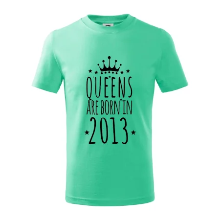 Queens are born in 2013