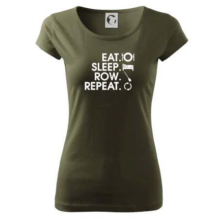 Eat sleep row repeat