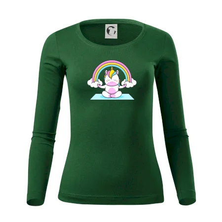 Yoga jednorožec - dúha