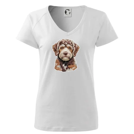 Lagotto romagnolo vyšívaná hlava