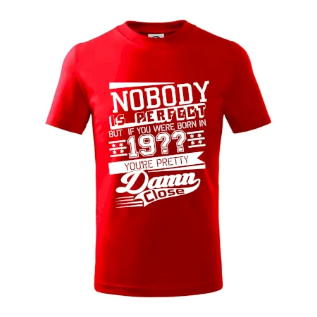 Nobody is perfect - Vlastný ročník