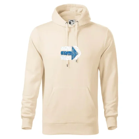 Párová turistická značka modrá