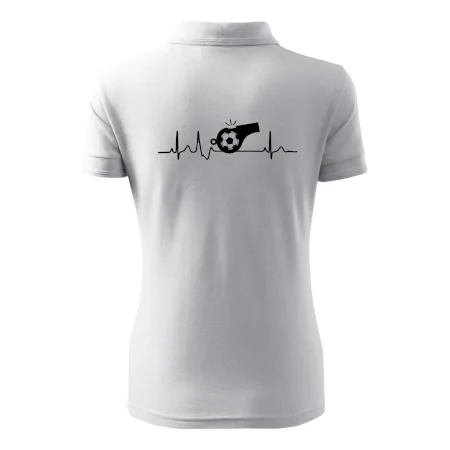 EKG futbal rozhodca a píšťalka