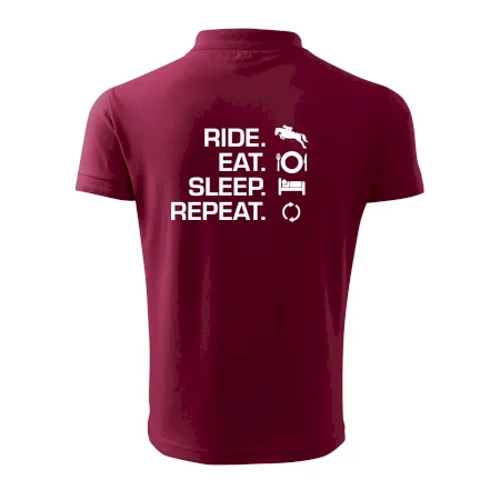 Ride Eat Sleep Repeat Kôň