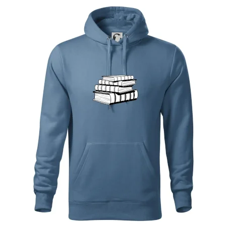 Knihy čiernobiele na sebe