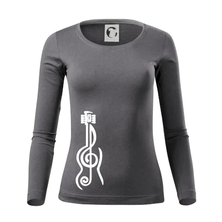 Husľový kľúč gitara