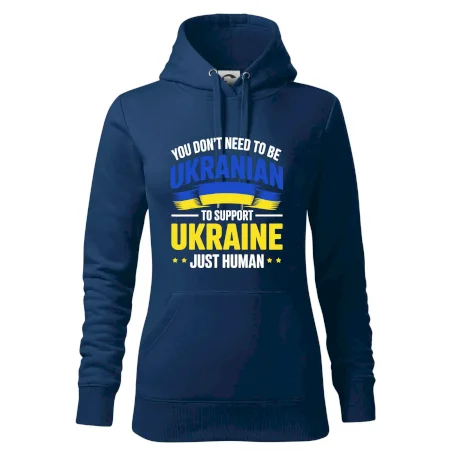 You don't need to be Ukrainian to support Ukraine just human