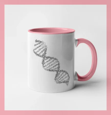 DNA čiernobiele