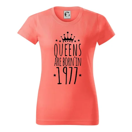 Queens are born in 1977