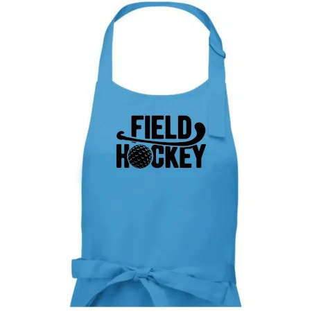 Field hockey loptička a nápis