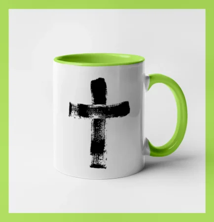 Jesus kríž štetcom