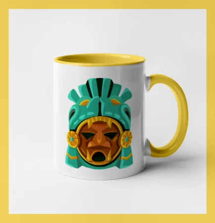 Mayová maska mätová