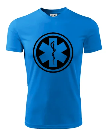 Rescue logo samostatné guľaté