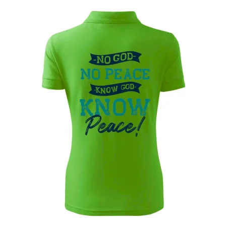 No God no peace, know God know peace