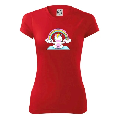 Yoga jednorožec - dúha